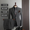 Black Slim Fit Men’s Suit for Weddings, Four Seasons Work