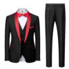 Black body with red collar