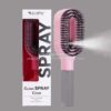 Factory direct stock of SprayHair spray comb, new cross-border product, one-click spray, anti-static, wet and dry dual-use hair smoothing comb.