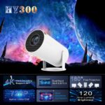 O1CN01LejBib1D4FD2HTAjs_2219137550162-0-cib.jpg HY300/HY300pro projector, smart Android 4K home wireless portable screen projection 13720P.