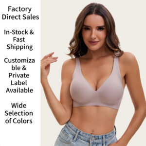 Seamless Wire-Free Full Cup Bra for Women, Comfort Fit