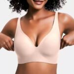 Leopard Print Wire-Free Plus Size Bra with Back Support