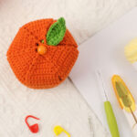 O1CN01Niv4WG1G0zBu6bIsc_2241790561-0-cib.jpg New beginner DIY hand-knitting material kit: Orange pendant yarn crochet set, cultural crochet ornament.