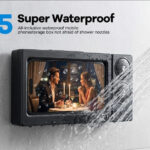 O1CN01QlPG0D2I1ZEpu2yfi_2215069226-0-cib.jpg New cross-border waterproof touch screen phone case holder, shower watch-watching Bluetooth speaker
