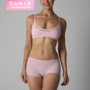 Breathable French-Style Lace Bra & Panty Set for Women