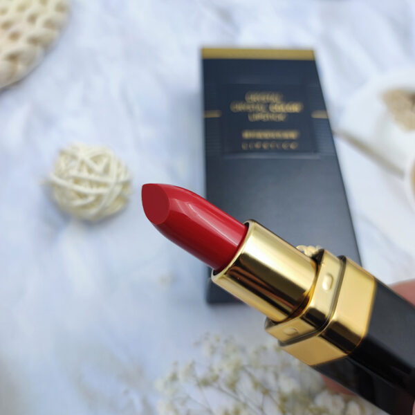 Yabang small black tube lipstick DS919 crystal bright color lipstick - cinnabar red cosmetics lipstick wholesale Yabang small black tube lipstick DS919 crystal bright color lipstick - cinnabar red cosmetics lipstick wholesale