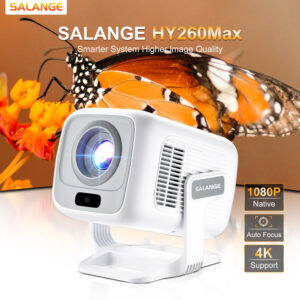1080 P Portable Android 11 Projector for Home Theater, 50 W