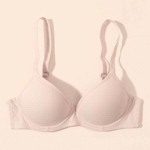 European and American cross-border temu specializes in summer thin push-up bras that support side breasts, prevent sagging, and provide shaping.