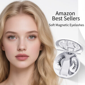 Reusable Soft Magnetic False Eyelashes in Wide Fit One Box