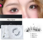 New quantum magnetic eyelash curler little devil magnetic false eyelashes 6D magnet eyelashes magnetic glue-free false eyelashes