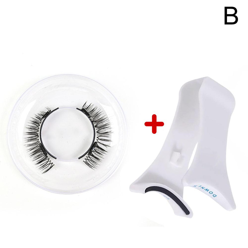 New quantum magnetic eyelash curler little devil magnetic false eyelashes 6D magnet eyelashes magnetic false eyelashes
