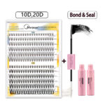 Natural Single Cluster False Eyelashes DIY Extension Set