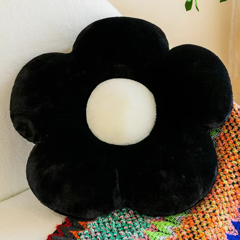 Sunflower Throw Pillow Cushions with 3 D Backrest Support