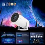 O1CN01YPA16D1D4FGW7E7X5_2219137550162-0-cib.jpg HY300/HY300pro projector, smart Android 4K home wireless portable screen projection 13720P.