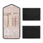 Fashion Portable Jewelry Bag High-end Jewelry Storage Bag Necklace Earrings Earrings Earrings Earrings Bracelets Rings Exquisite Jewelry