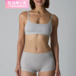 Cotton Bra Shorts, Cotton-Filled, Padded Bra for Women, Pure Cotton Shorts, Sports Bra Set