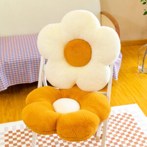 Sunflower Throw Pillow Cushions with 3 D Backrest Support