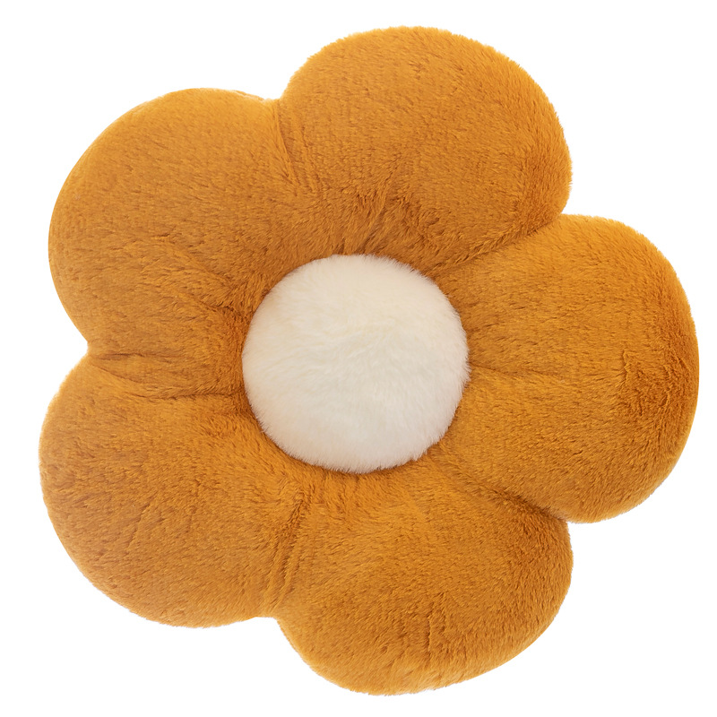 Sunflower Throw Pillow Cushions with 3 D Backrest Support