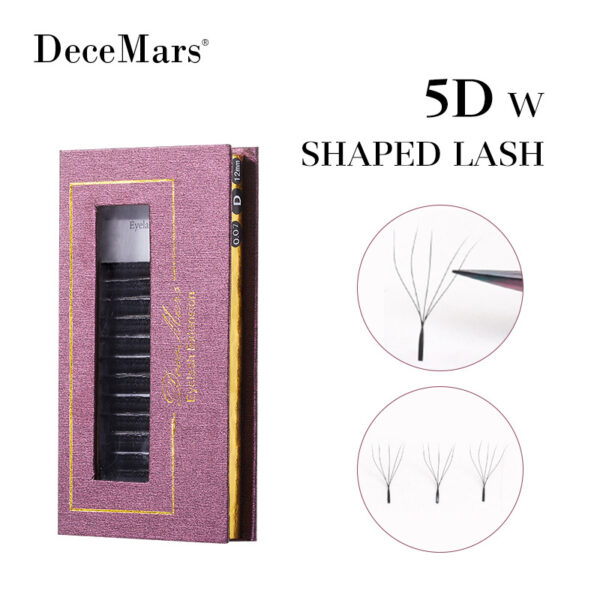 Soft 5-Leaf Clover False Eyelashes with Auto-Bloom Effect
