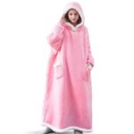 Oversized Wearable Blanket Hoodie Sweatshirt for Warm TV Evenings
