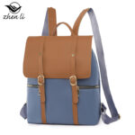 Zhenli Backpack, Niche Oxford Cloth College Style Retro Backpack for Women, Cross-border Bag Wholesale