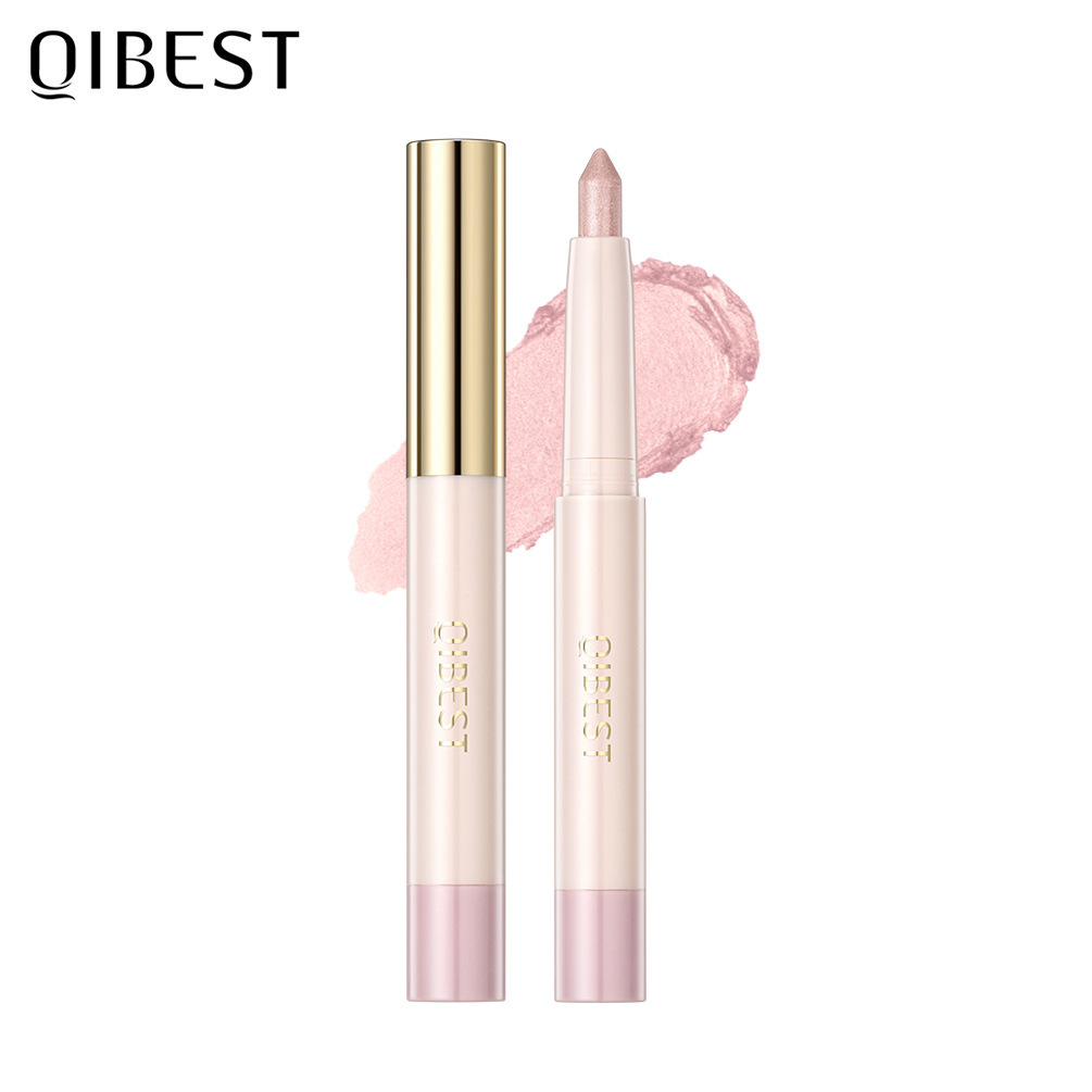 QIBEST Cross-Border Makeup Lazy Shimmering Long-Lasting Contouring Eyeshadow Stick Highlighter Eyeshadow Waterproof and Smudge-Proof QIBEST Cross-Border Makeup Lazy Shimmering Long-Lasting Contouring Eyeshadow Stick Highlighter Eyeshadow Waterproof and Smudge-Proof
