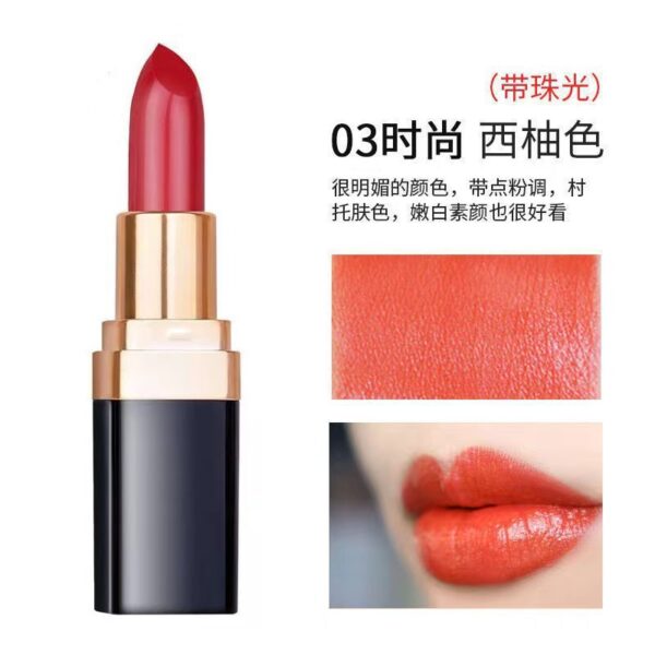 Yabang small black tube lipstick DS919 crystal bright color lipstick - cinnabar red cosmetics lipstick wholesale Yabang small black tube lipstick DS919 crystal bright color lipstick - cinnabar red cosmetics lipstick wholesale