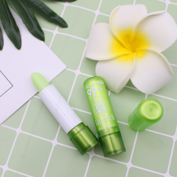 Explosive upgrade Pennyfin aloe vera color-changing lipstick rich moisturizing lasting moisturizing non-fading color-changing lipstick foreign trade Explosive upgrade Pennyfin aloe vera color-changing lipstick rich moisturizing lasting moisturizing non-fading color-changing lipstick foreign trade