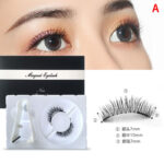 New quantum magnetic eyelash curler little devil magnetic false eyelashes 6D magnet eyelashes magnetic glue-free false eyelashes