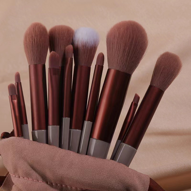 Sijiqing 13 makeup brushes, ultra-soft high-gloss concealer eyeshadow Cangzhou Fix same style makeup brush bag set Sijiqing 13 makeup brushes, ultra-soft high-gloss concealer eyeshadow Cangzhou Fix same style makeup brush bag set