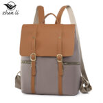 Zhenli Backpack, Niche Oxford Cloth College Style Retro Backpack for Women, Cross-border Bag Wholesale