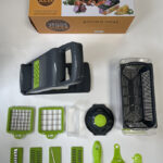 22-Piece Multifunctional Vegetable Cutter Set for Dicing