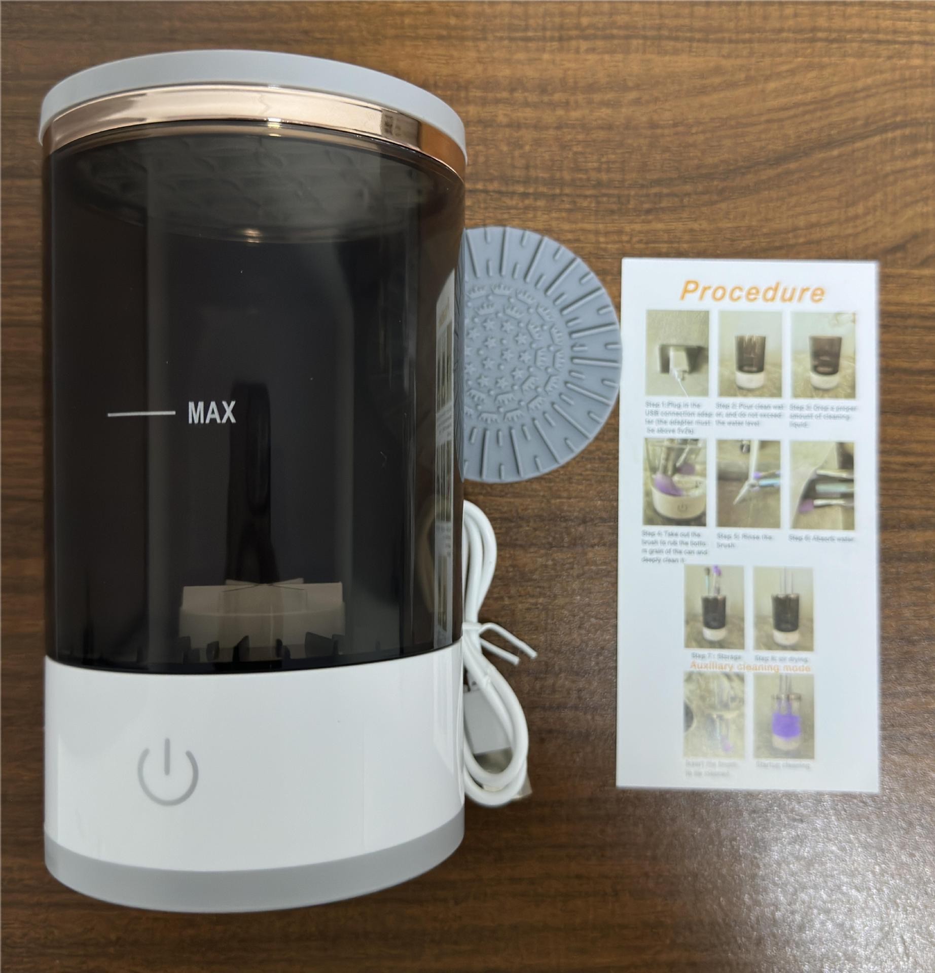 Automatic USB Makeup Brush Cleaner & Dryer, 2-in-1