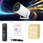O1CN01fdarPL1D4FCM2Vzq6_2219137550162-0-cib.jpg HY300/HY300pro projector, smart Android 4K home wireless portable screen projection 13720P.