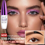 QICIY cross-border popular tear-off eyebrow dye semi-permanent eyebrow pencil waterproof and sweat-proof natural long-lasting tear-off eyebrow dye