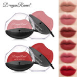 Sip into makeup lazy lip lipstick lipstick is not easy to fade matte makeup effect matte lipstick big red lipstick