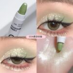 MYHO lazy silkworm pen single color brightening highlight with flash pearl white flash eyeshadow pen glitter finishing touch pen