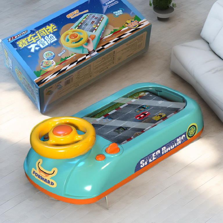 Cross-Border Racing Driving Simulator Car for Kids Steering Wheel