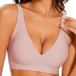 Leopard Print Wire-Free Plus Size Bra with Back Support