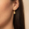 European and American fashion eight-pointed star earrings female 925 silver earrings star-shaped pendant women's Dongdaemun earrings INS earrings European and American fashion eight-pointed star earrings female 925 silver earrings star-shaped pendant women's Dongdaemun earrings INS earrings