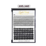 Natural Single Cluster False Eyelashes DIY Extension Set