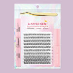 Natural Single Cluster False Eyelashes DIY Extension Set