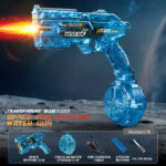 O1CN01lx3Z201X4VpLjW8yr_2221358492870-0-cib.jpg New cross-border electric water gun with exploding and deforming features, cool lighting, large capacity, fully automatic continuous firing.