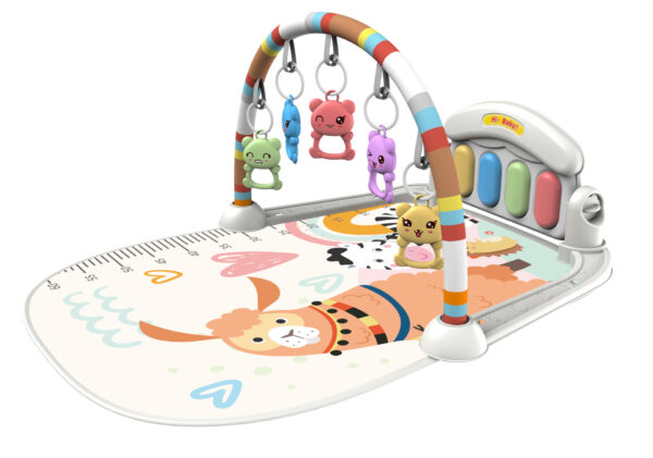 Music Baby Piano Fitness Rack Toy with Play Mat, 0-36 Months Music Baby Piano Fitness Rack Toy with Play Mat, 0-36 Months