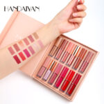O1CN01nR1cwl1pcY3Y3B92Y_2567165381-0-cib.jpg Explosive foreign trade HANDAIYAN 12-color book lip gloss set matte pearlescent non-stick cup lip glaze lipstick cross-border