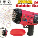 O1CN01nSaxRb1SAOqisSNfO_2219359392206-0-cib.jpg Popular bubble machine for kids, handheld, fully automatic, electric, 32-hole bubble gun, park toy wholesale.