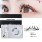 New quantum magnetic eyelash curler little devil magnetic false eyelashes 6D magnet eyelashes magnetic glue-free false eyelashes