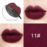 Sip into makeup lazy lip lipstick lipstick is not easy to fade matte makeup effect matte lipstick big red lipstick