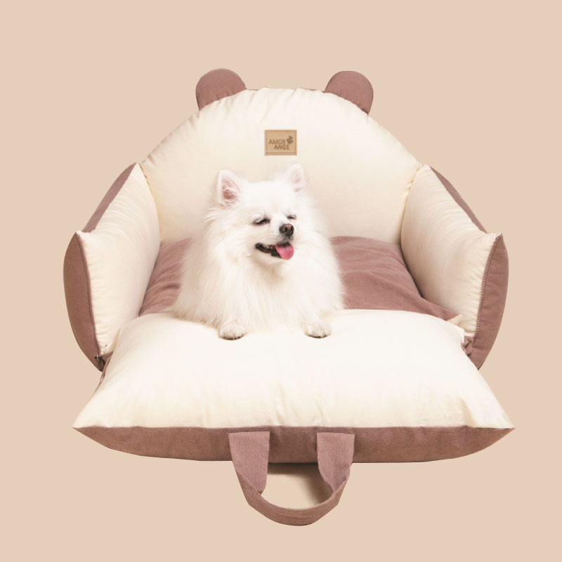 Washable Removable Pet Bed for Car Seat Cushion - PP Cotton Washable Removable Pet Bed for Car Seat Cushion - PP Cotton