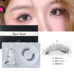 New quantum magnetic eyelash curler little devil magnetic false eyelashes 6D magnet eyelashes magnetic glue-free false eyelashes
